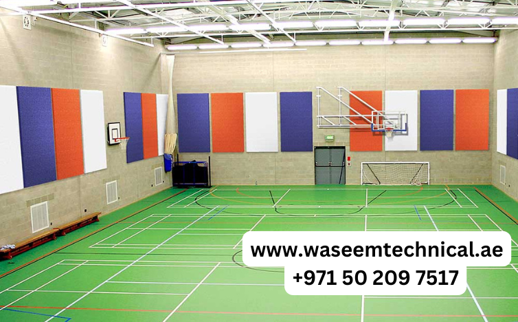 Effective Acoustic Panels for Noise Control in Sports Halls