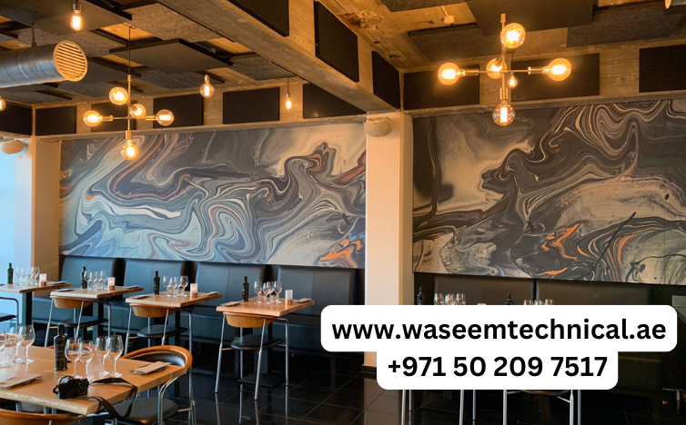Acoustic Art Panels for Restaurants