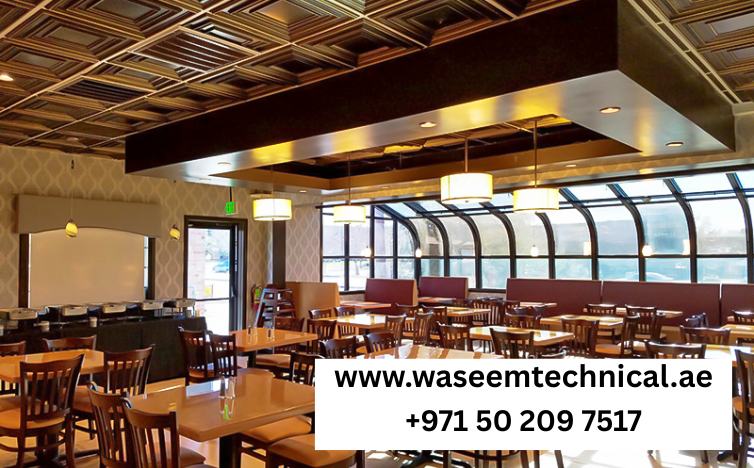 Acoustic Ceiling Tiles for Restaurants