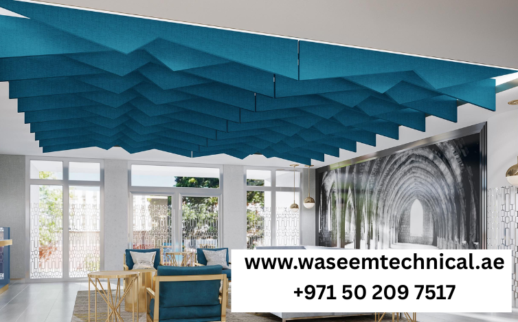 Hanging Acoustic Baffles for High Ceilings in Fujairah