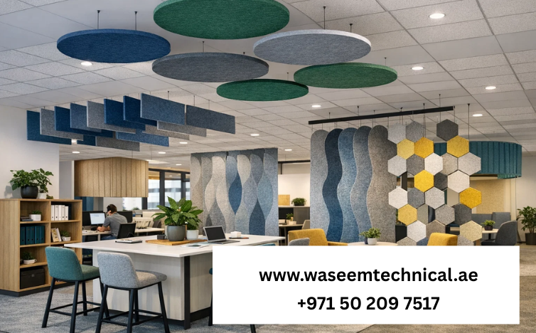 Acoustic Ceiling Tiles for Better Open Office Zoning