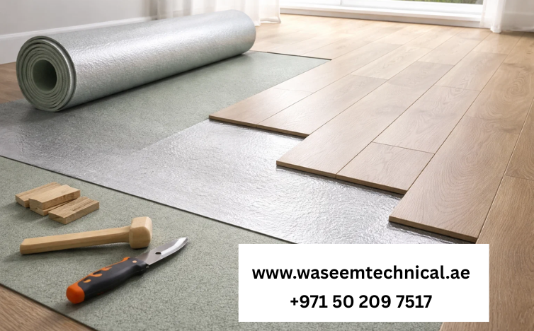 Acoustic Floor Underlay for Footstep Noise Control in Dubai