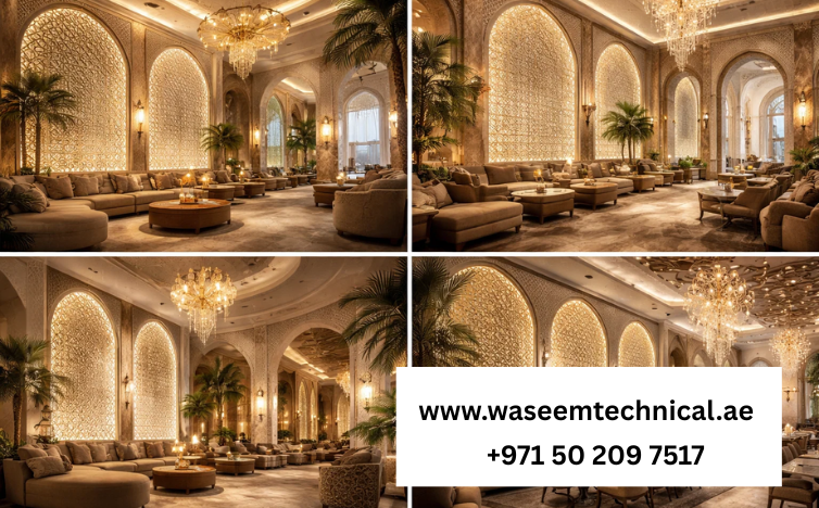 Acoustic Stretch Panels for Abu Dhabi Hotels Interiors