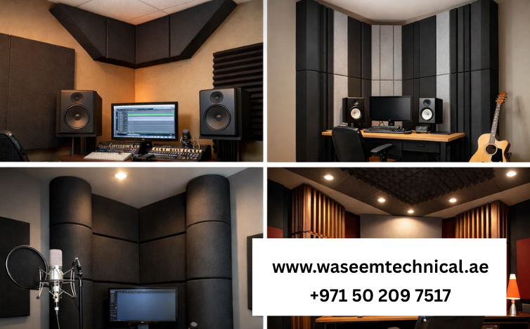 Bass Trap Installation Solutions for Recording Rooms in Sharjah