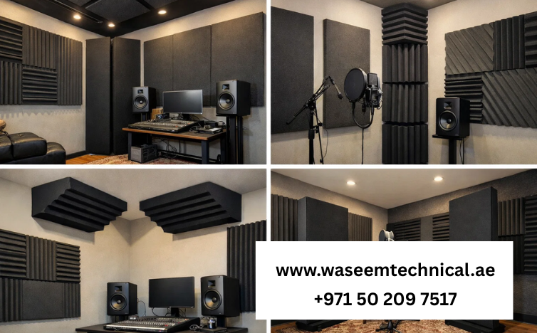 Bass Trap Installation Solutions for Recording Rooms in Sharjah