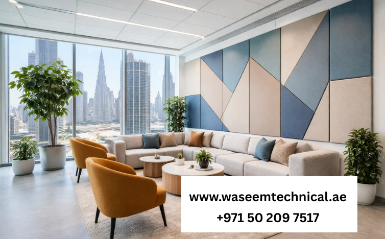 How Stretch Fabric Wall Panels Improve Acoustics in Dubai Offices
