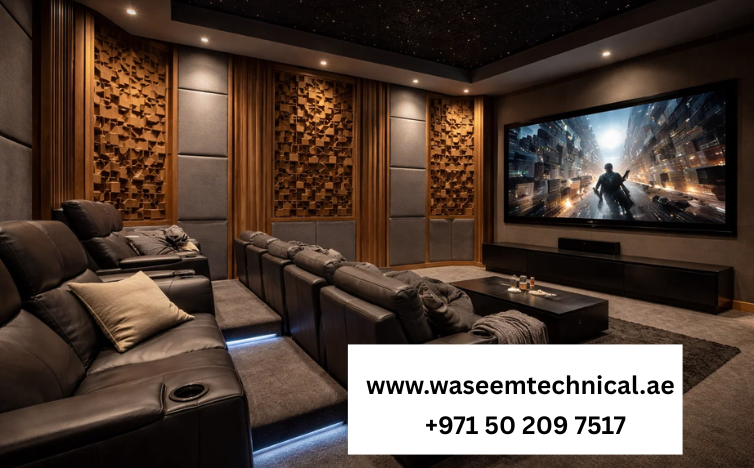 Why Sharjah Home Theaters Need Sound Diffuser Panels