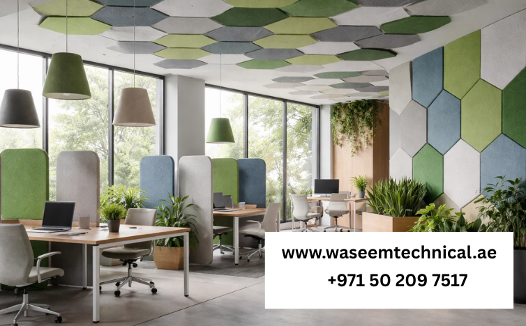 Acoustic PET Panels for Eco-Friendly Dubai Offices