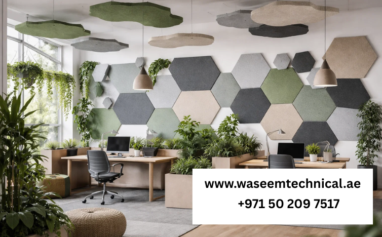 Acoustic PET Panels for Eco-Friendly Dubai Offices
