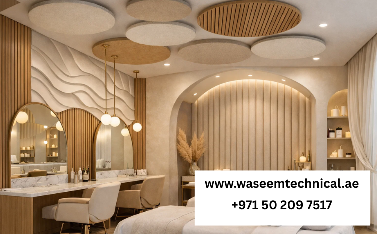 Acoustic Treatment for Dubai Beauty Salons and Spas