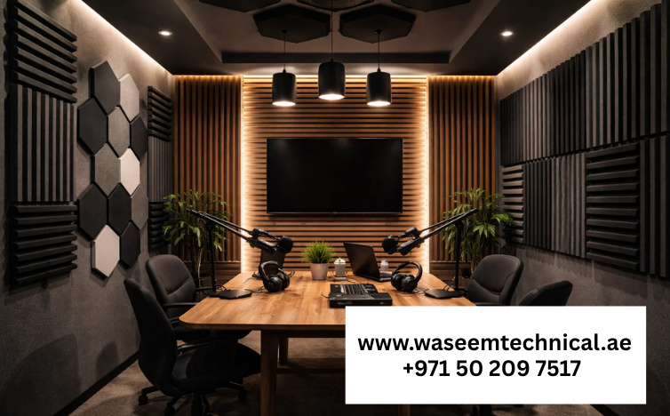 Best Acoustic Materials for a Podcast Studio in Dubai