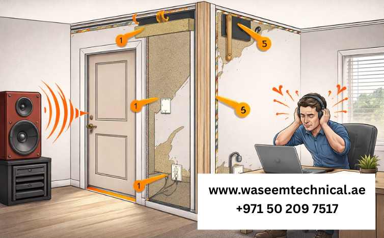 How Small Gaps Destroy Soundproofing Results