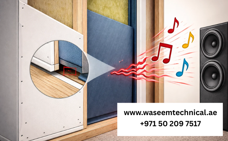 How Small Gaps Destroy Soundproofing Results