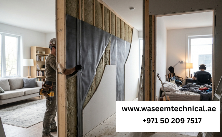 How MLV Barriers Stop Noise Between Dubai Apartments