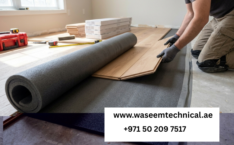 acoustic Underlay or Floating Floor