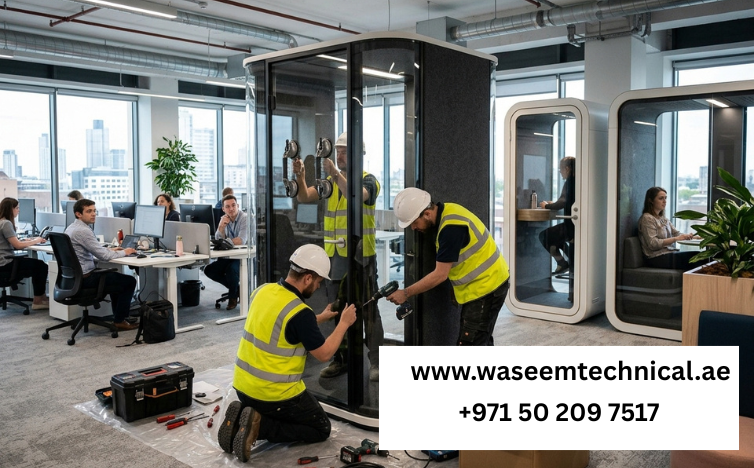 Why Dubai Open Plan Offices Are Installing Acoustic Pods