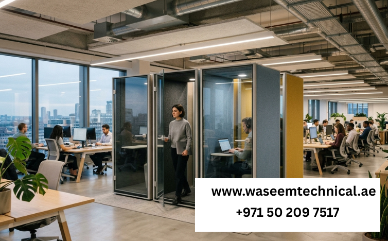 Why Dubai Open Plan Offices Are Installing Acoustic Pods