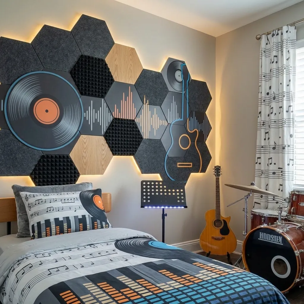 custom acoustic printed panels