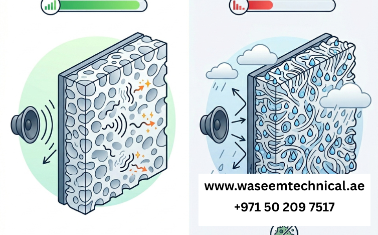 How Humidity Affects Acoustic Panel Performance in Dubai