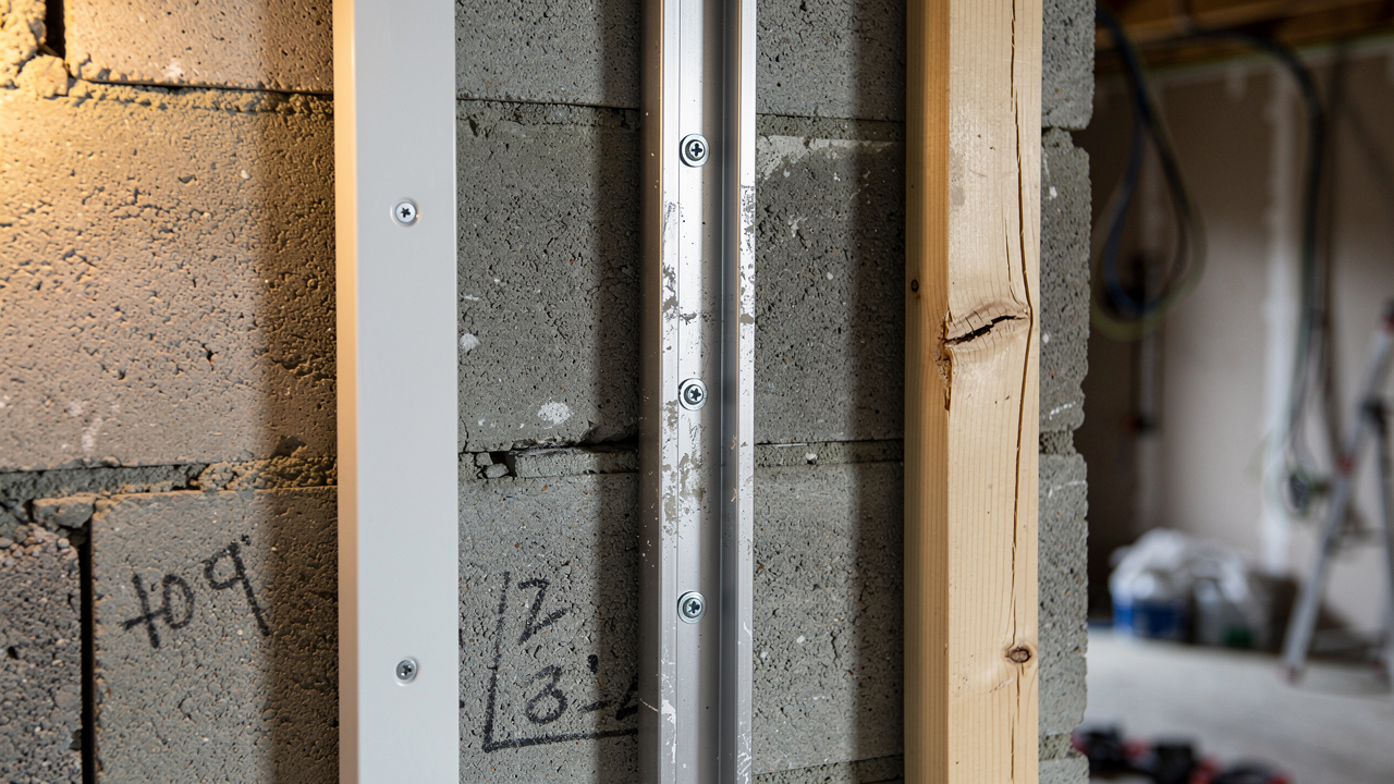 Comparison of PVC, aluminum, and wood acoustic frame materials